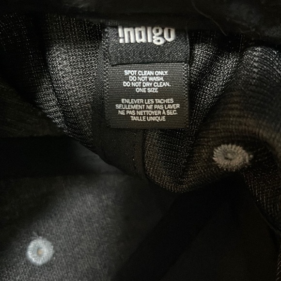 INDIGO Velvet like “work it” ball cap - Picture 4 of 5